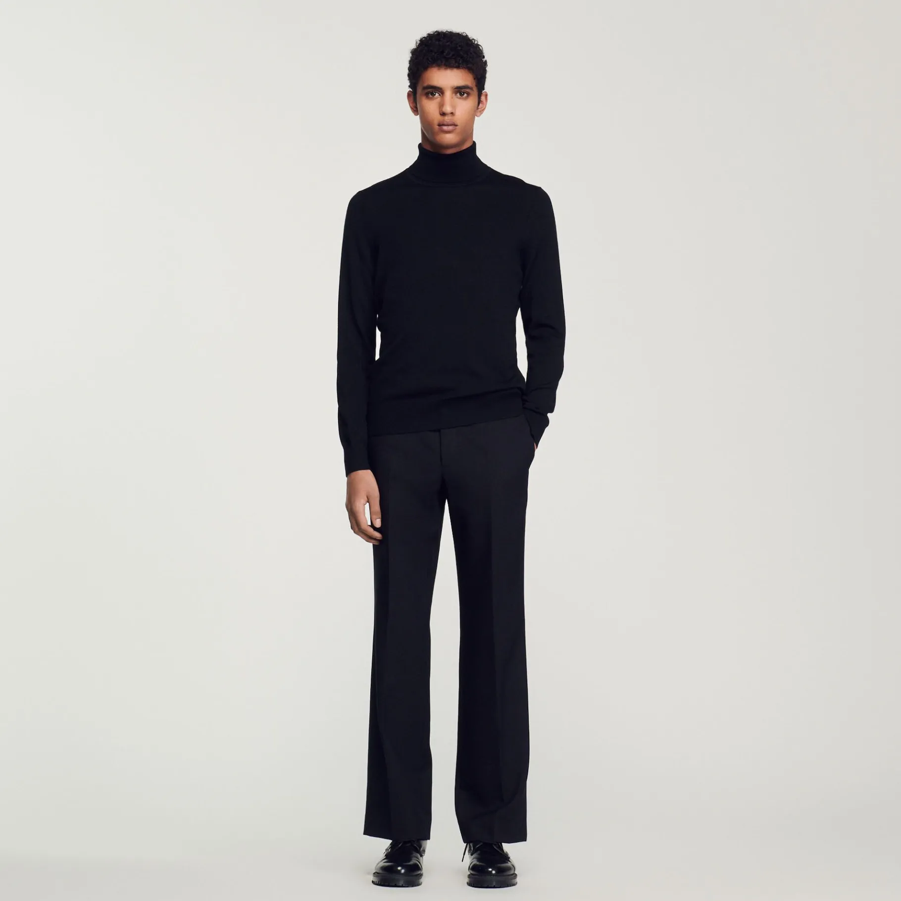 Sandro Paris Suéteres E Coletes-Sueter De La Com Gola Alta