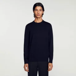 Sandro Paris Suéteres E Coletes-Sueter De La De Malha Fina