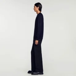 Sandro Paris Suéteres E Coletes-Sueter De La De Malha Fina