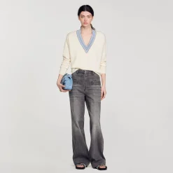 Sandro Paris Suéteres E Cardigans-Sueter De La E Caxemira