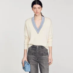 Sandro Paris Suéteres E Cardigans-Sueter De La E Caxemira