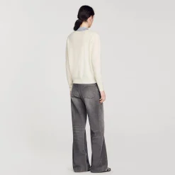 Sandro Paris Suéteres E Cardigans-Sueter De La E Caxemira