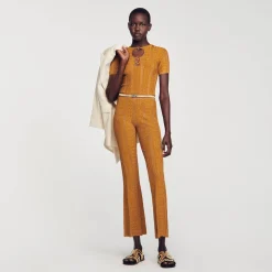 Sandro Paris Conjuntos-Sueter De Malha Brilhante