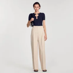 Sandro Paris Conjuntos-Sueter De Malha Brilhante