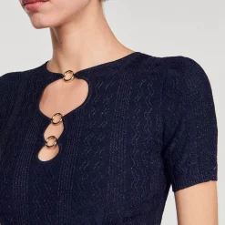 Sandro Paris Conjuntos-Sueter De Malha Brilhante