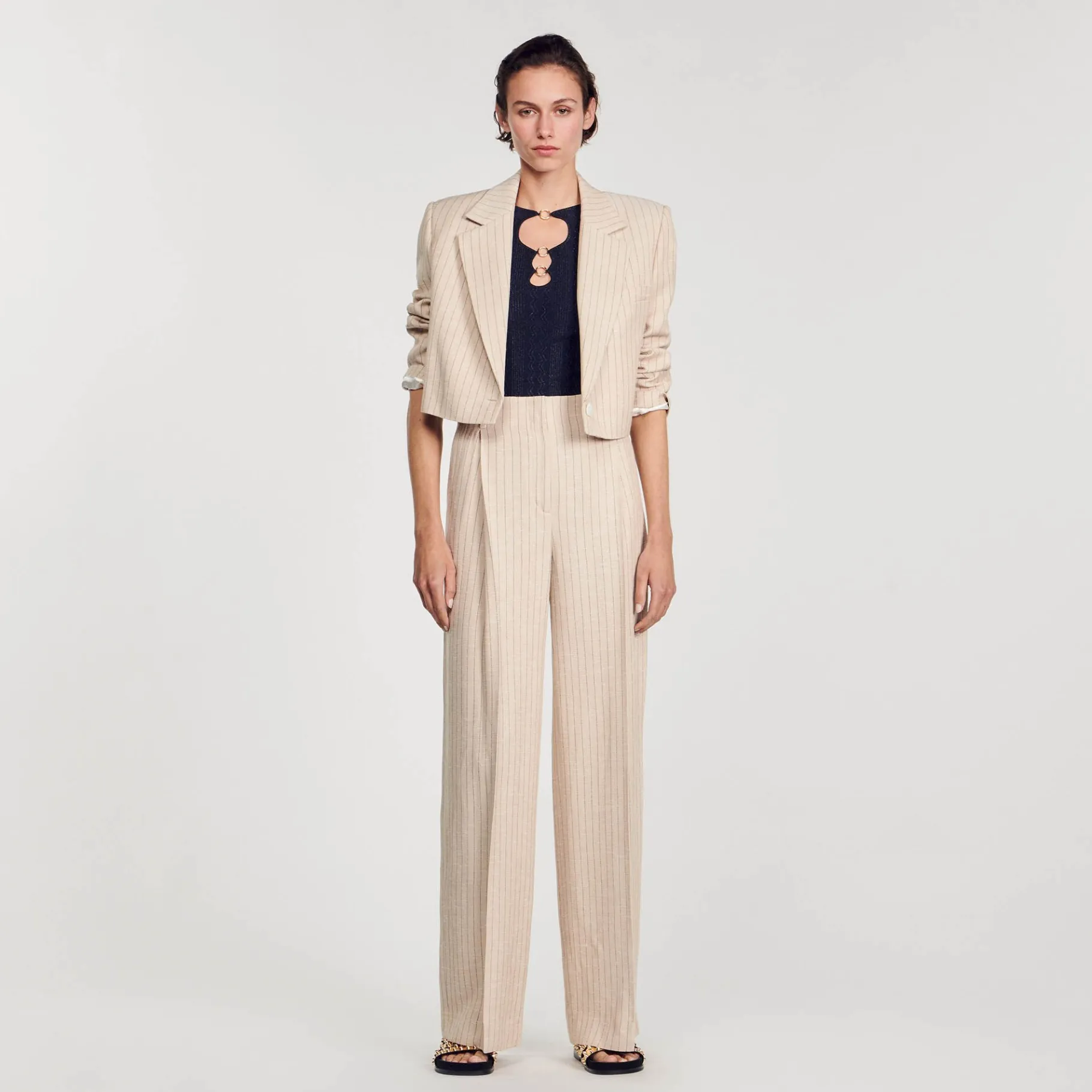 Sandro Paris Conjuntos-Sueter De Malha Brilhante