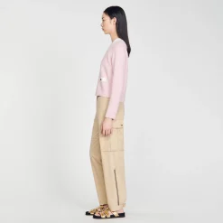 Sandro Paris Suéteres E Cardigans-Sueter De Malha Fina