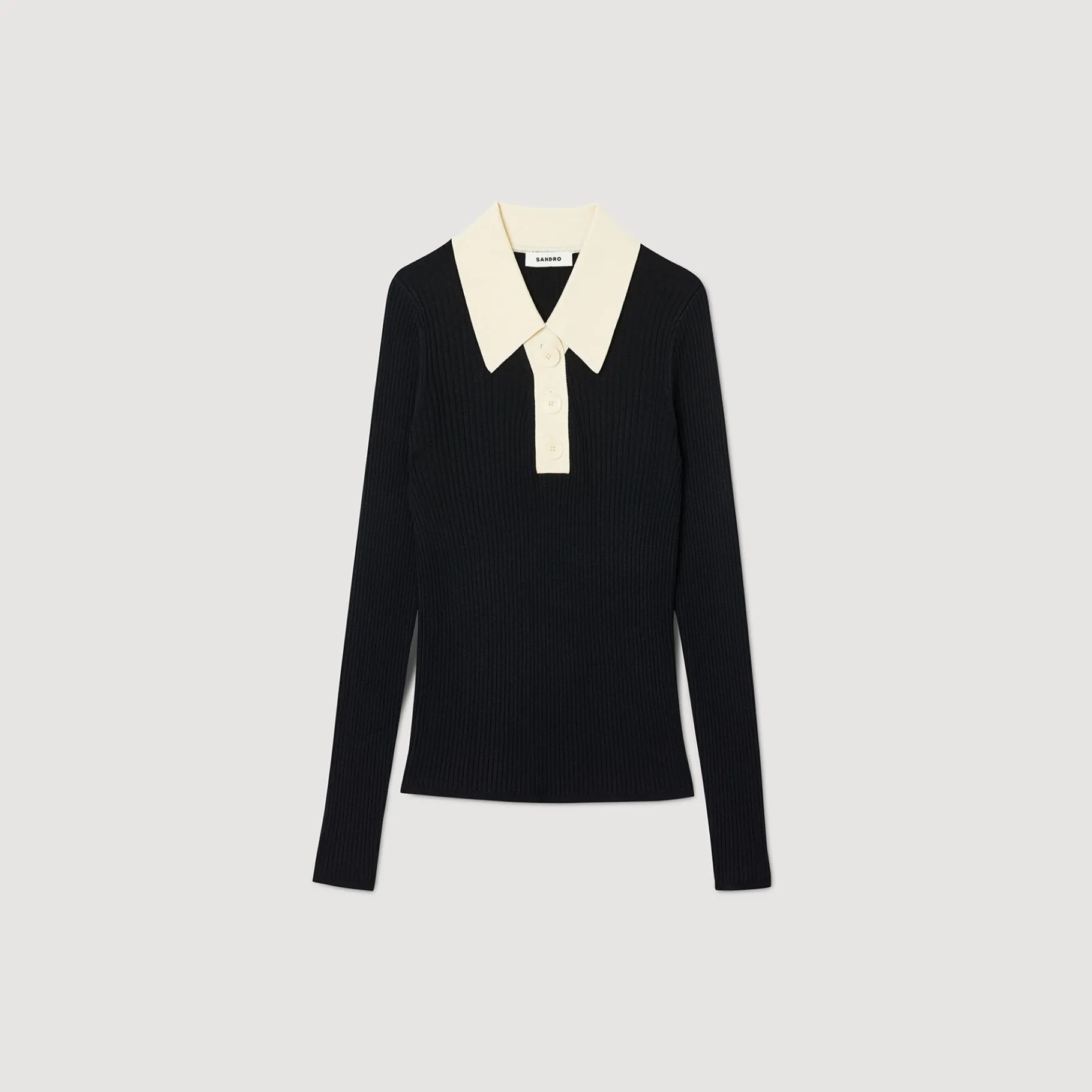 Sandro Paris Suéteres E Cardigans-Sueter Polo Tricotado