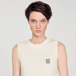 Sandro Paris Suéteres E Cardigans-Sueter Tricotado Sem Mangas