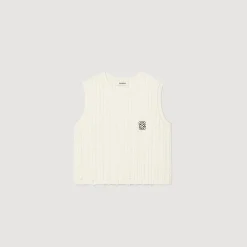 Sandro Paris Suéteres E Cardigans-Sueter Tricotado Sem Mangas