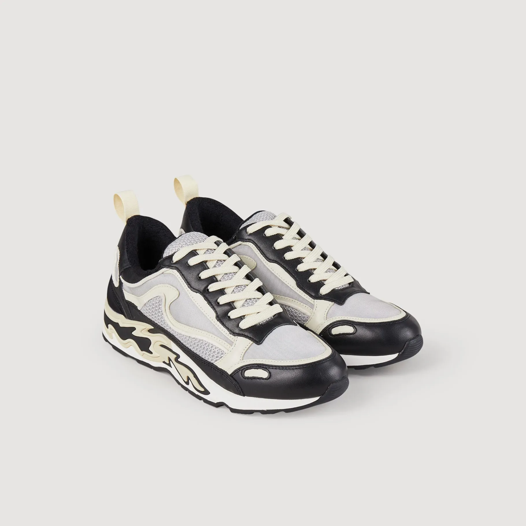 Sandro Paris Treinadores De Chama-Tenis Flamejantes