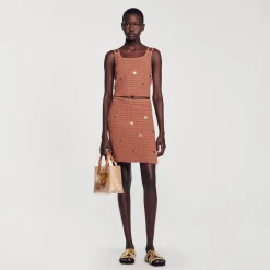 Sandro Paris Conjuntos-Top De Malha Em Pedacos