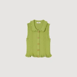 Sandro Paris Conjuntos-Top De Malha Sem Mangas