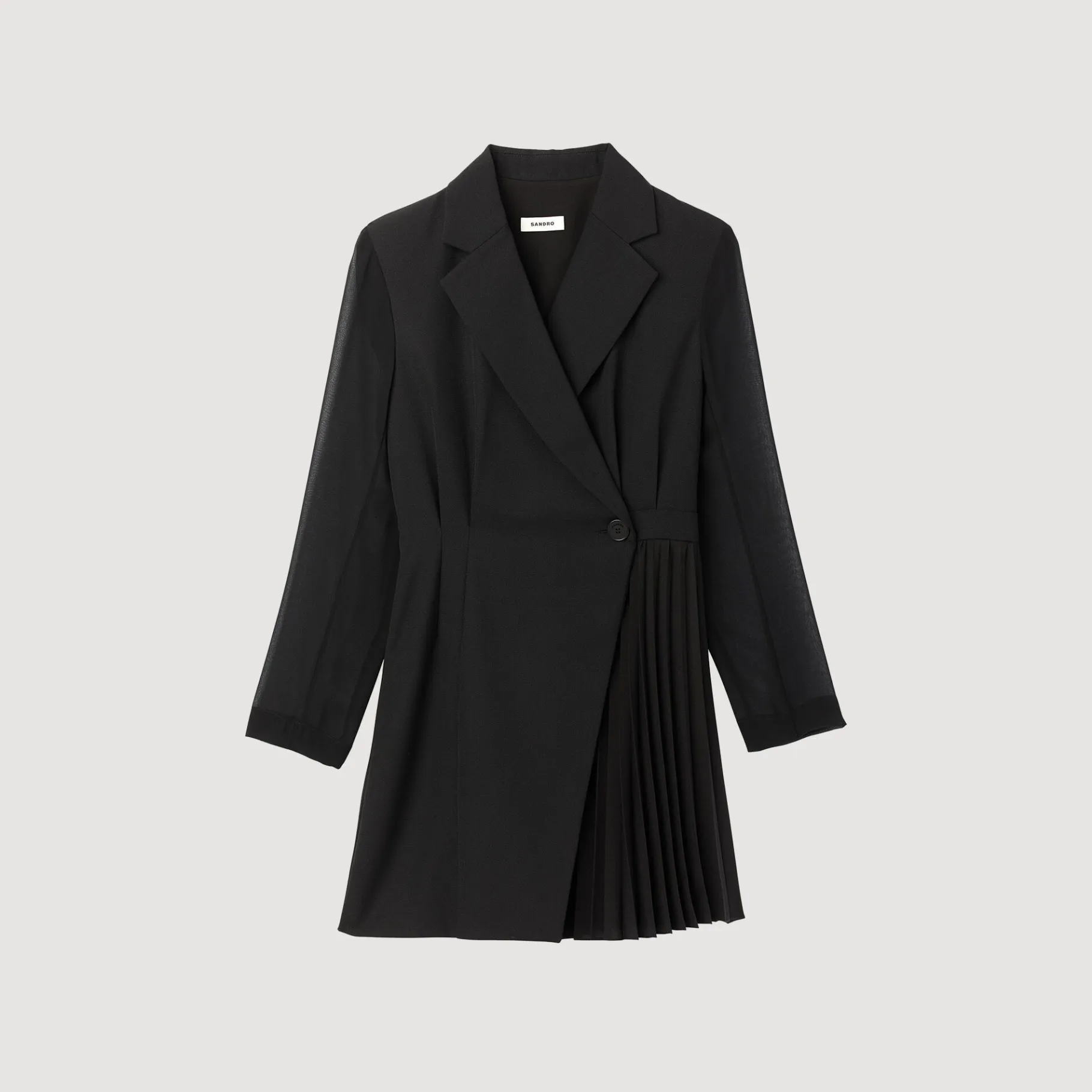 Sandro Paris Outros Acessórios-Vestido Cruzado