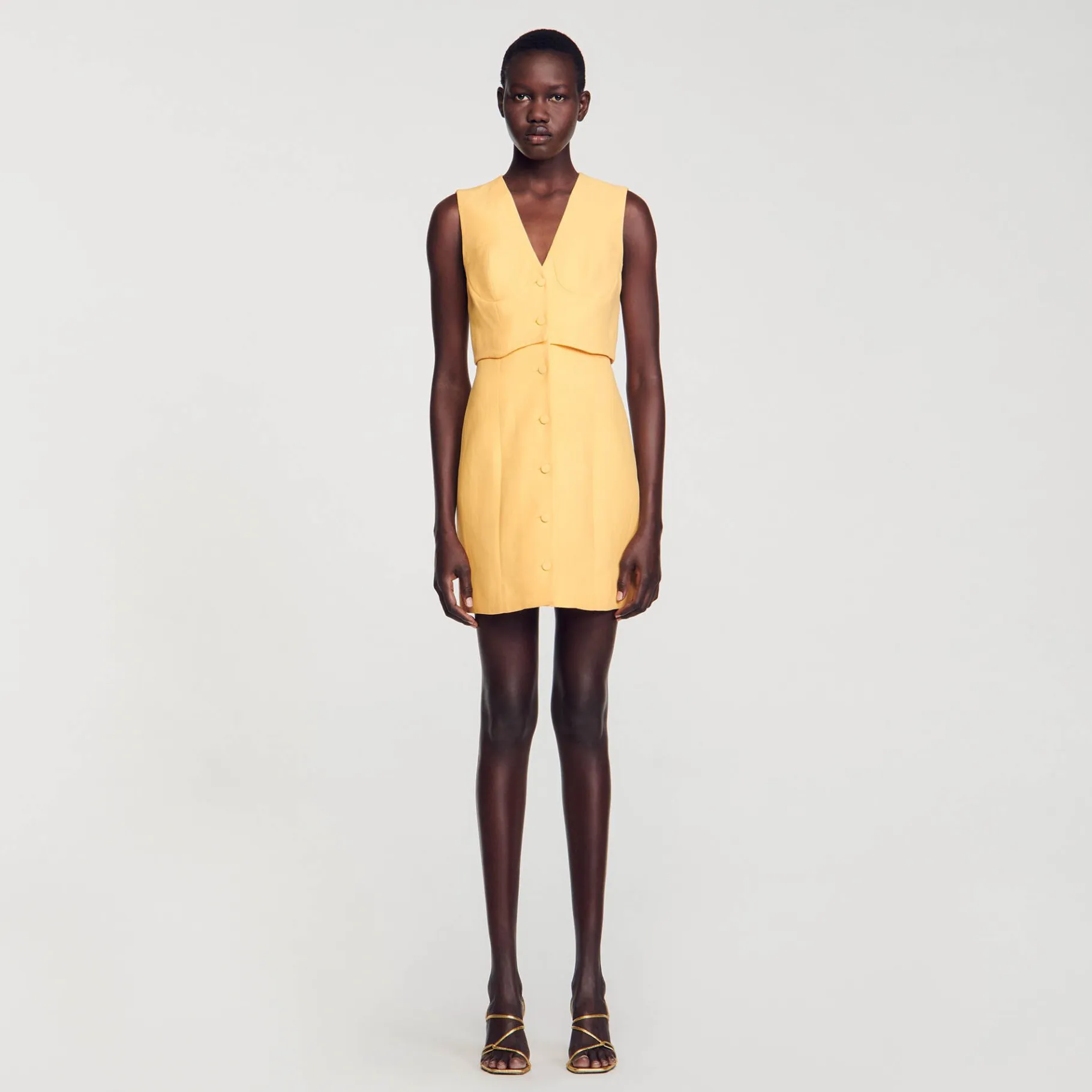 Sandro Paris Vestidos-Vestido Curto 2 Em 1