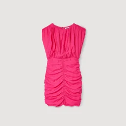 Sandro Paris Vestidos-Vestido Curto Drapeado
