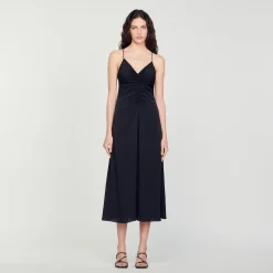 Sandro Paris Vestidos-Vestido De Alcas Finas