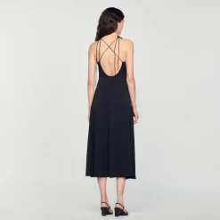 Sandro Paris Vestidos-Vestido De Alcas Finas
