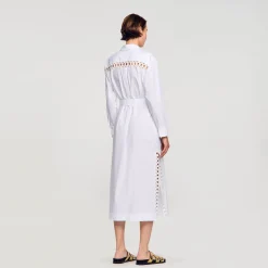 Sandro Paris Vestidos-Vestido De Camisa Longa
