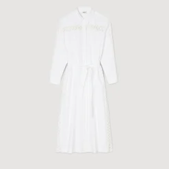 Sandro Paris Vestidos-Vestido De Camisa Longa