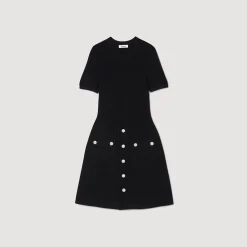 Sandro Paris Vestidos-Vestido De Malha
