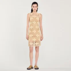 Sandro Paris Vestidos-Vestido De Malha