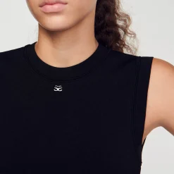 Sandro Paris Vestidos-Vestido De Malha