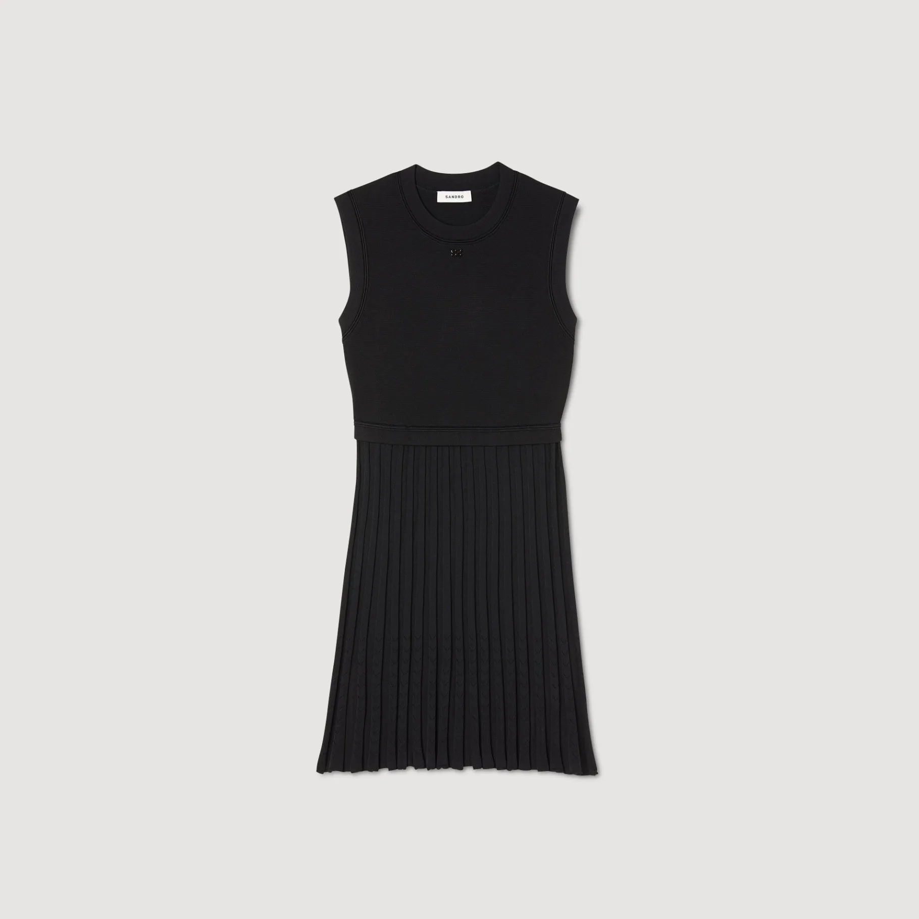 Sandro Paris Vestidos-Vestido De Malha