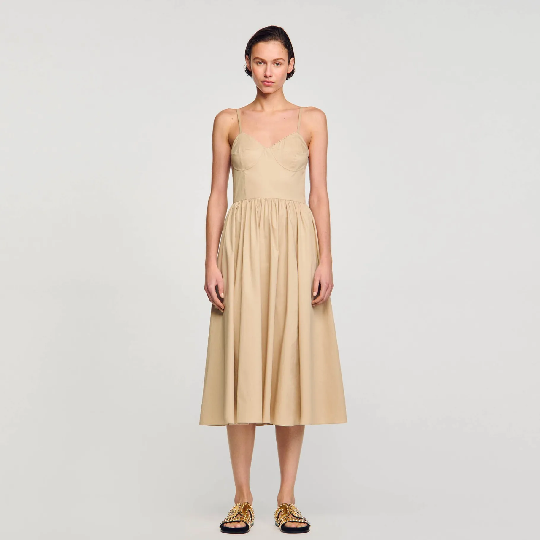 Sandro Paris Vestidos-Vestido Espartilho