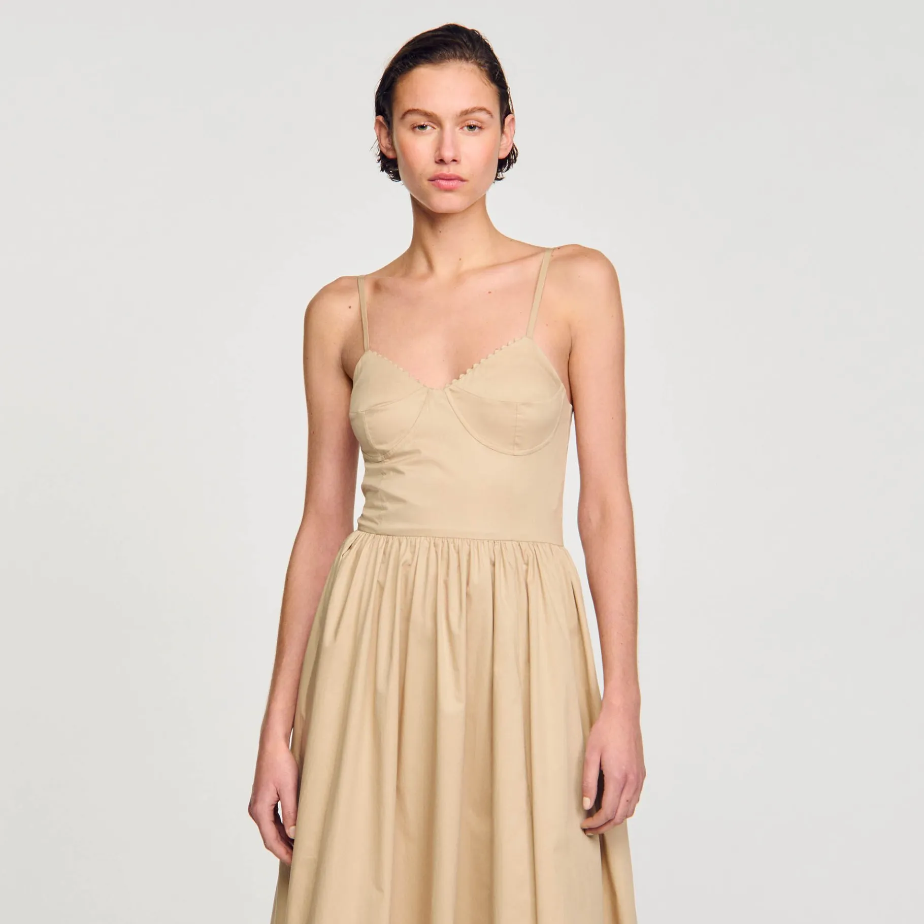 Sandro Paris Vestidos-Vestido Espartilho