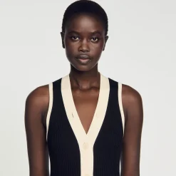 Sandro Paris Vestidos-Vestido Longo De Malha