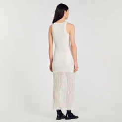 Sandro Paris Vestidos-Vestido Longo De Malha