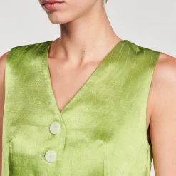 Sandro Paris Vestidos-Vestido Midi 2 Em 1