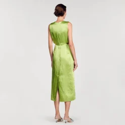 Sandro Paris Vestidos-Vestido Midi 2 Em 1